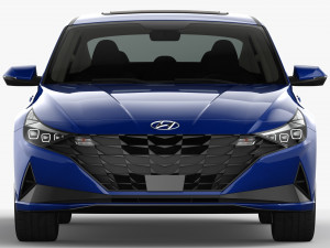 Hyundai Elantra 2021 Modèle 3D