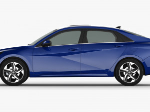 Hyundai Elantra 2021 Modèle 3D