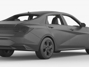 Hyundai Elantra 2021 Modèle 3D