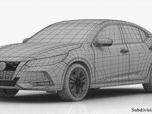 Nissan Sentra 2020 3D Модель