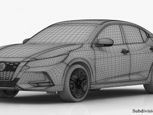 Nissan Sentra 2020 3D Модель