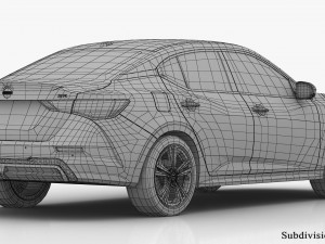 Nissan Sentra 2020 3D Модель