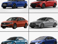 My Compact Sedan Collection 3D Models