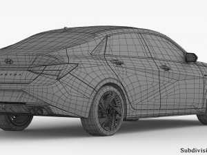 My Compact Sedan Collection Model 3D