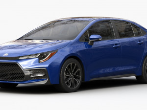 My Compact Sedan Collection Model 3D