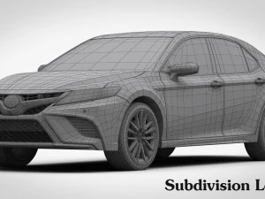My Mid-Size Sedan Collection 3D Model