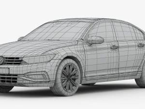 My Mid-Size Sedan Collection 3D Model