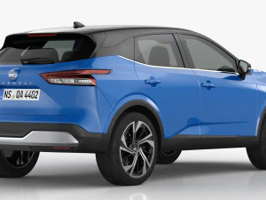 Nissan Qashqai 2022 Modello 3D