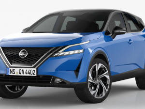 Nissan Qashqai 2022 Model 3D