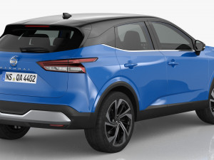 Nissan Qashqai 2022 Model 3D