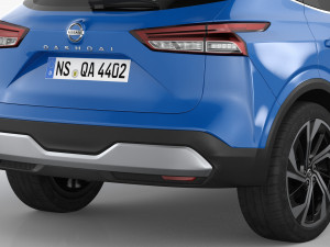 Nissan Qashqai 2022 Model 3D