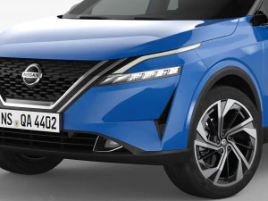 Nissan Qashqai 2022 Modello 3D