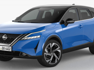 Nissan Qashqai 2022 Model 3D