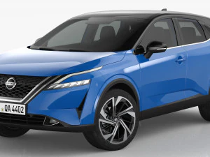 Nissan Qashqai 2022 Modello 3D