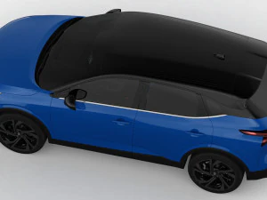 Nissan Qashqai 2022 Modello 3D