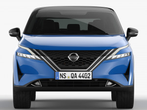 Nissan Qashqai 2022 Model 3D