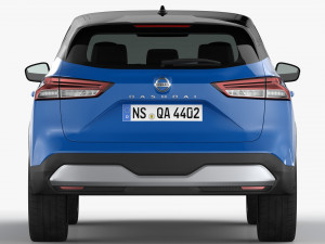 Nissan Qashqai 2022 Model 3D