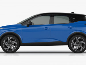 Nissan Qashqai 2022 Model 3D