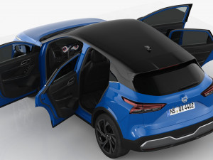Nissan Qashqai 2022 Model 3D