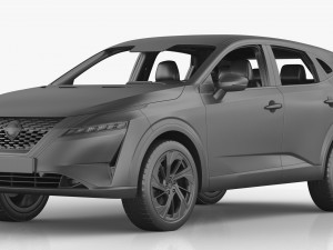 Nissan Qashqai 2022 Model 3D