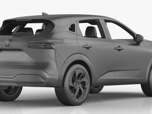 Nissan Qashqai 2022 Model 3D