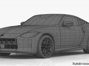 Nissan Z 2023 3D Model