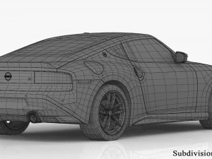 Nissan Z 2023 3D Model