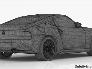 Nissan Z 2023 3D Model