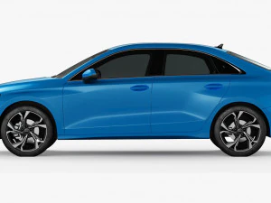 Audi A3 2021 3D Model