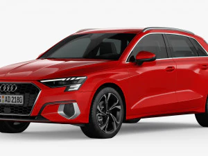Audi A3 Sportback 2021 Modello 3D