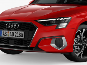 Audi A3 Sportback 2021 3D Model