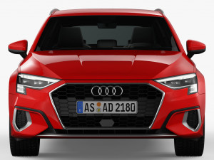 Audi A3 Sportback 2021 3D Model