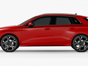 Audi A3 Sportback 2021 3D Model