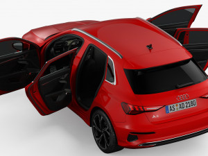 Audi A3 Sportback 2021 3D Model