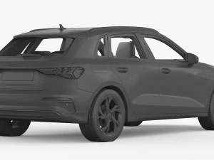 Audi A3 Sportback 2021 3D Model