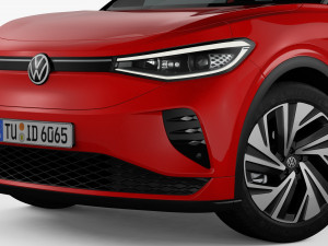 Volkswagen ID4 GTX 2022 3D-Modell