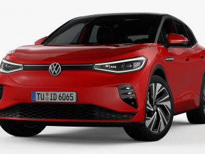 Volkswagen ID4 GTX 2022 3D-Modell