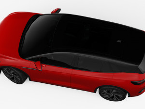 Volkswagen ID4 GTX 2022 3D-Modell