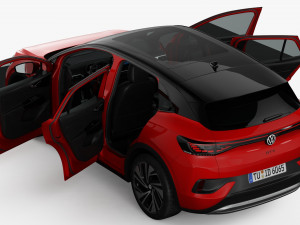 Volkswagen ID4 GTX 2022 3D-Modell