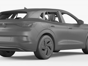 Volkswagen ID4 GTX 2022 3D-Modell