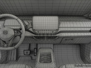 Volkswagen ID4 GTX 2022 3D-Modell
