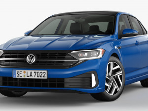 Volkswagen Jetta 2022 Modelo 3D