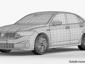Volkswagen Jetta 2022 Modelo 3D