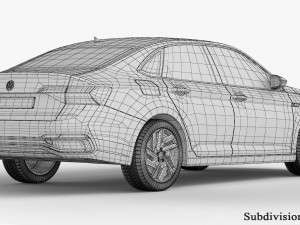 Volkswagen Jetta 2022 Modelo 3D
