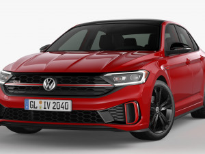 Volkswagen Jetta GLI 2022 3D Модель