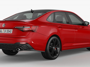 Volkswagen Jetta GLI 2022 3D Модель