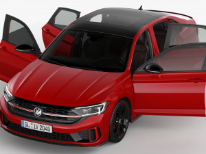 Volkswagen Jetta GLI 2022 3D Модель