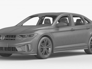 Volkswagen Jetta GLI 2022 3D Модель