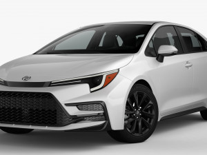 Toyota Corolla 2023 3D Модель