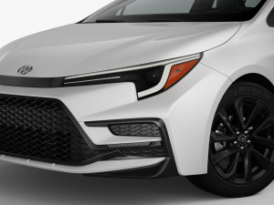 Toyota Corolla 2023 3D Модель